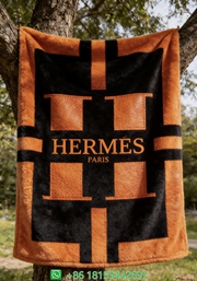 Hermes Throw Blankets